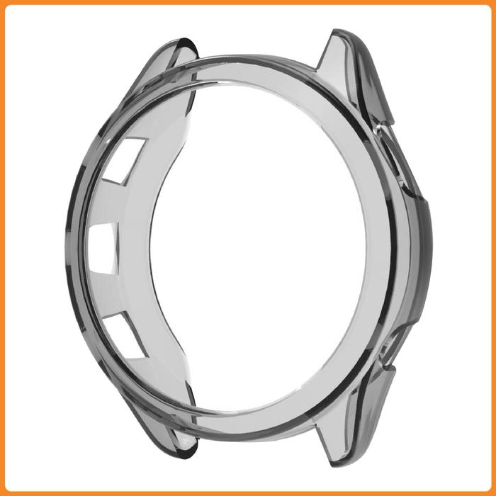 Gambar Watch Case Compatible For Garmin Forerunner 265 Music Protego Tempus Soft TPU Casing (PT-024) - Black dari unomax undefined Tokopedia