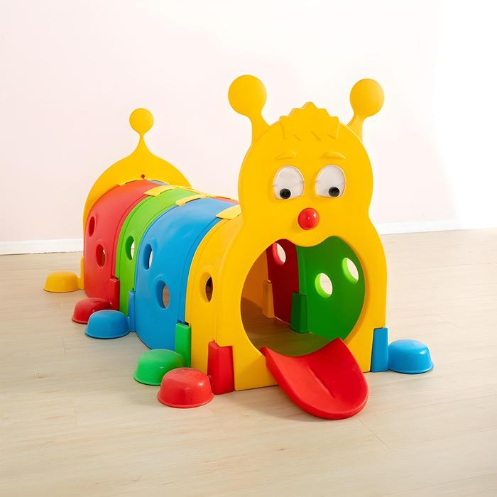 Gambar Mainan Terowongan Mini Plastic Tunnel Anak H2302 Bermain Playground - Kuning dari toysbar_NEW undefined Tokopedia