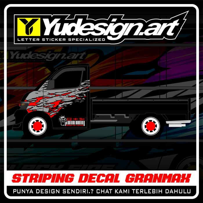 Jual [STIKER PICKUP] Stiker Decal Striping Granmax 1.5 COSTUM MODEL ...