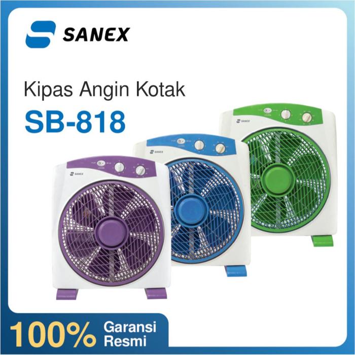 Gambar SANEX Kipas Angin/Box Fan SB818 12 Inch - Nuansa Samarinda dari Nuansa Samarinda undefined Tokopedia