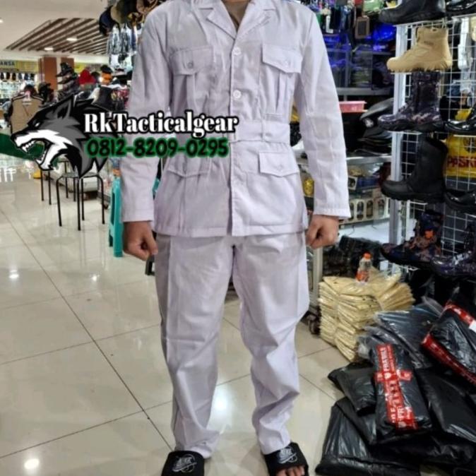 Gambar Baju Seragam Paskibra Panjang Pria Wanita | Seragam Paskibra Lengkap - Baju+Celana/Rok, M dari januarsara undefined Tokopedia