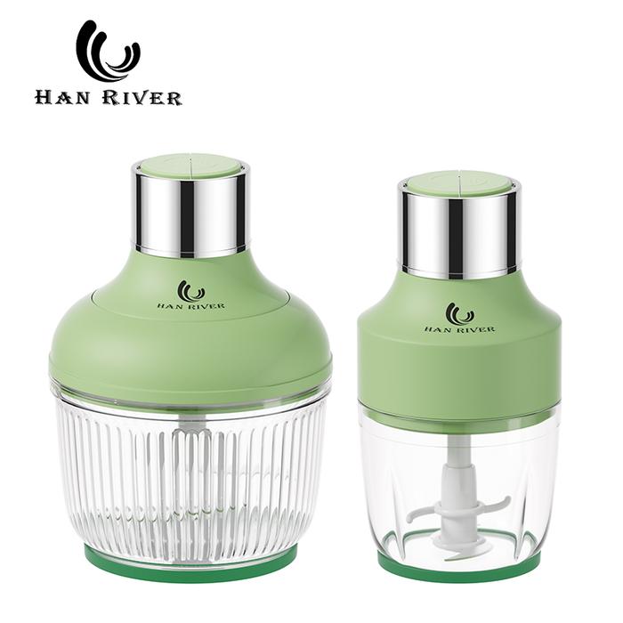 Gambar [IschaIndyofc](cod)HAN RIVER Blender 2.5L+0.6L Dual Cup Multifungsi Chopper Daging dan Bumbu Mudah Dibersihkan - Hijau dari HANRIVER undefined Tokopedia