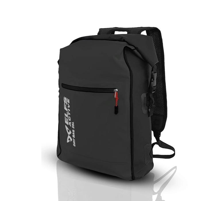 Gambar ELFS ACTIVE Dry Bag Ocean Pack 25 L Waterproof Tas Pantai Anti Air Ransel - Hitam dari Elfs Active undefined Tokopedia