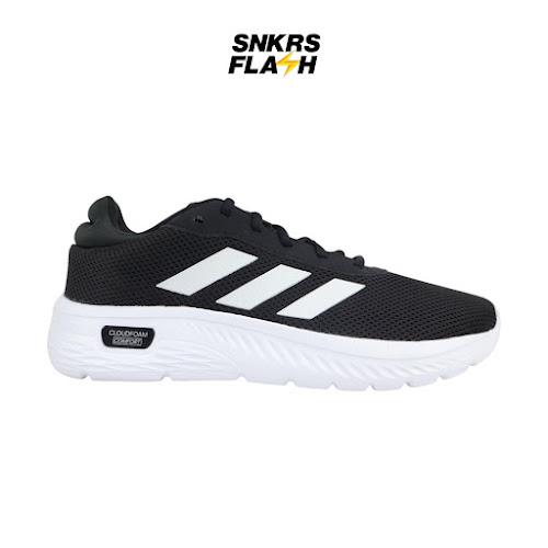 Promo Sepatu Casual Pria ADIDAS CLOUDFOAM COMFY CORE BLACK