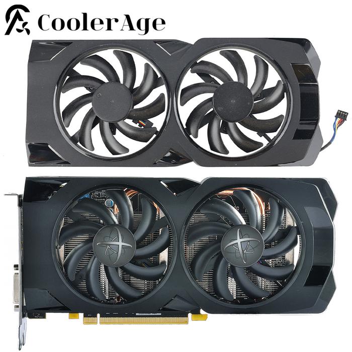 Jual For XFX RX 470D Black Wolf RX 570 4GB GDDR5 RS XXX Editio