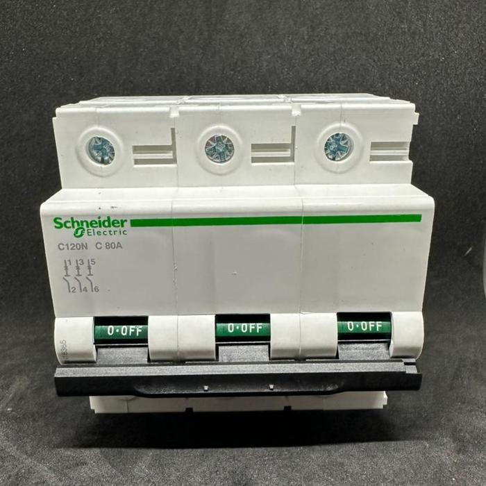 Gambar MCB C120N 3 PHASE 80A/100A/125A10kA SCHNEIDER - 3P C120N 80A dari Lentera Jaya Perkasa_NEW undefined Tokopedia