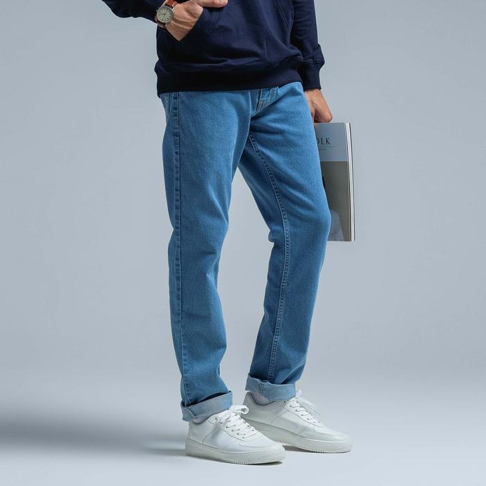 Gambar Celana Panjang Jeans Stretch Pria JB Long Denim Bioblitz - Bioblitz, S dari JB Stay Classy undefined Tokopedia