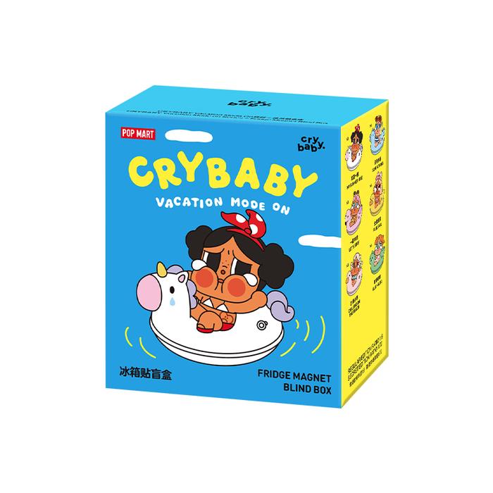 Gambar POP MART CRYBABY Vacation Mode On Series - Fridge Magnet Blind Box Birthday Gift Kid Toys - Single Box dari POP MART Official Shop Kab. Tangerang Tokopedia