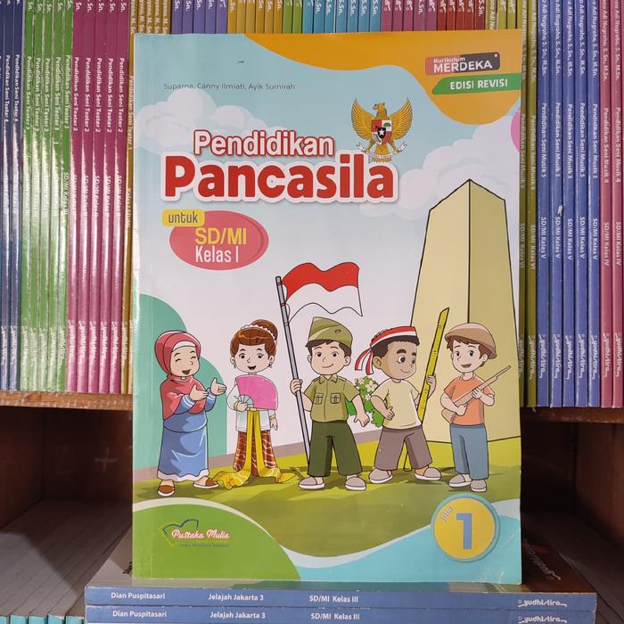 Gambar Buku Pendidikan Pancasila Kelas 1 2 3 4 5 6 SD/MI Revisi Kurikulum Merdeka Pustaka Mulia - Kelas 1 dari ToKo Buku Ryu undefined Tokopedia