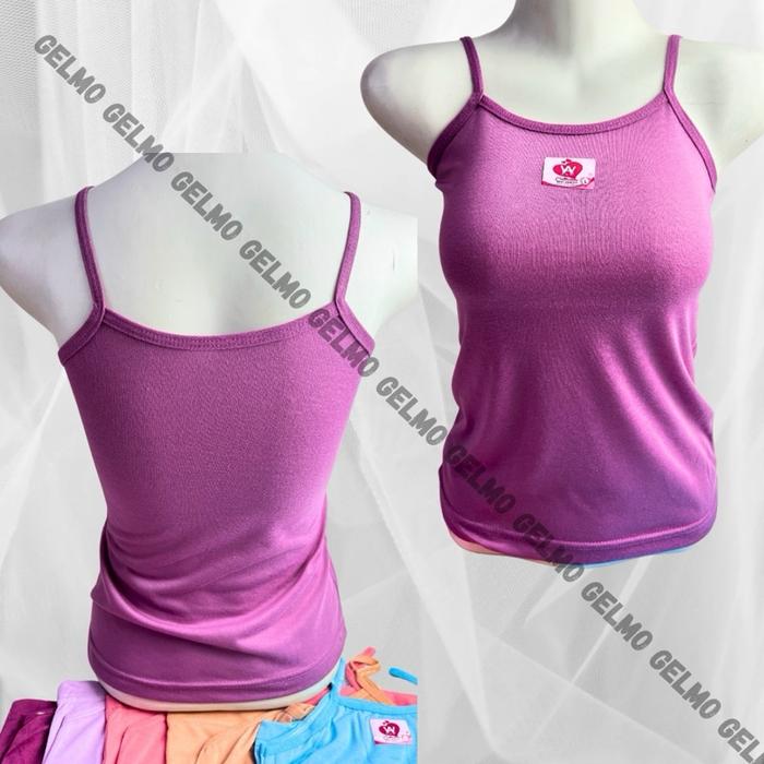 Gambar 3 tangtop tanktop tengtop tank top kaos dalam singlet Gym olahraga perempuan wanita cewek dewasa remaja size M L XL ukuran polos murah you can see tali kecil slim fit soft spandex katun rayon elastis adt Outdoor Sport Fashion - M dari gelmo undefined Tokopedia