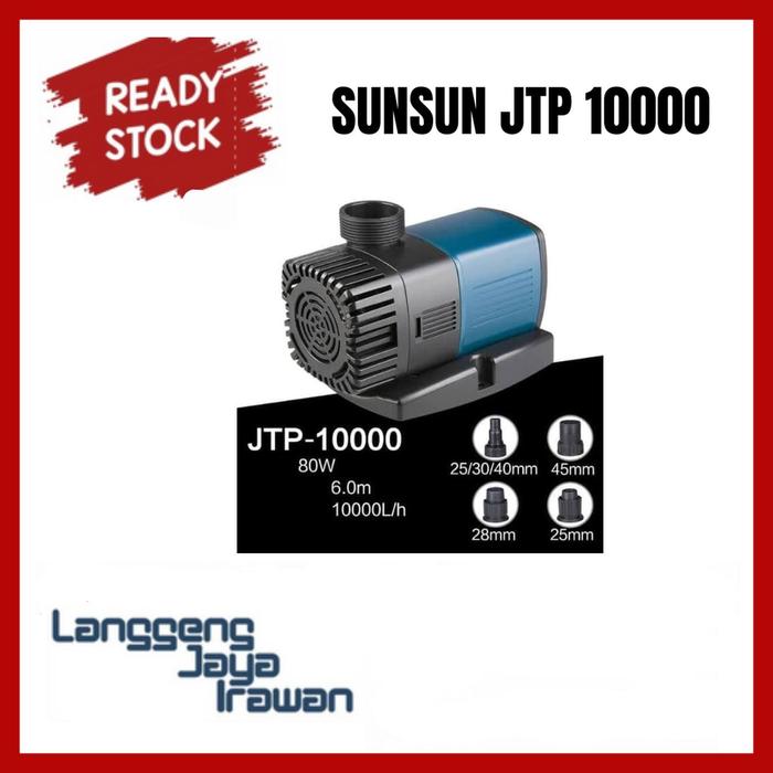Gambar SUNSUN JTP 10000 Submersible Water Pump Ori PROPAM Pompa Celup Kolam - SUNSUN JTP 10000 GARANSI 3BULAN dari langgengjayalji Kota Tangerang Tokopedia