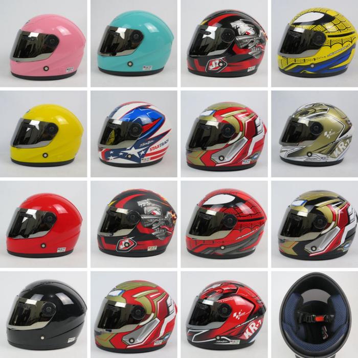 Jual Helm FullFace Anak Scott helm full face anak anak cowok