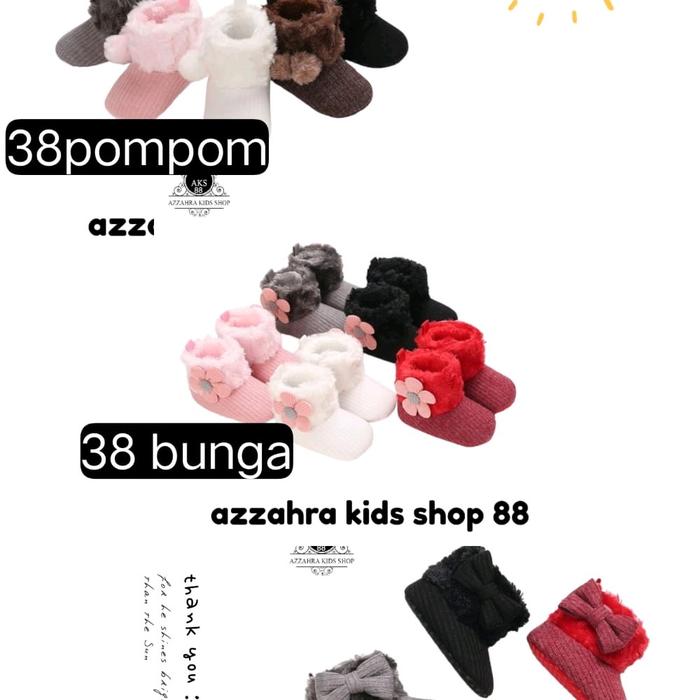 Gambar Sepatu Bayi Prewalker ABS88 Beli 1 Gratis 1 untuk Perempuan - Kaki - TULIS DI OFSIONAL PESANAN, K 11.5cm usia 1-6 bulan dari AZZAHRA BABY SHOES88 undefined Tokopedia