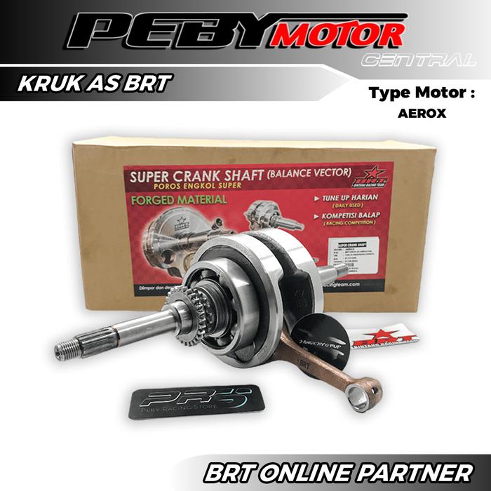 Gambar Kruk As BRT Aerox 155 All New Nmax All New Aerox Lexi 125 dari Peby Motor Central undefined Tokopedia