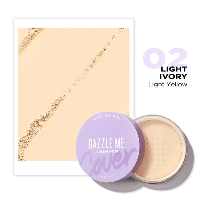 Gambar Dazzle Me Better Than Filter Fixed Loose Powder/Bedak Tabur - C02 Light Ivory, DM Better Loose Pwdr dari Tokoserba serbu undefined Tokopedia