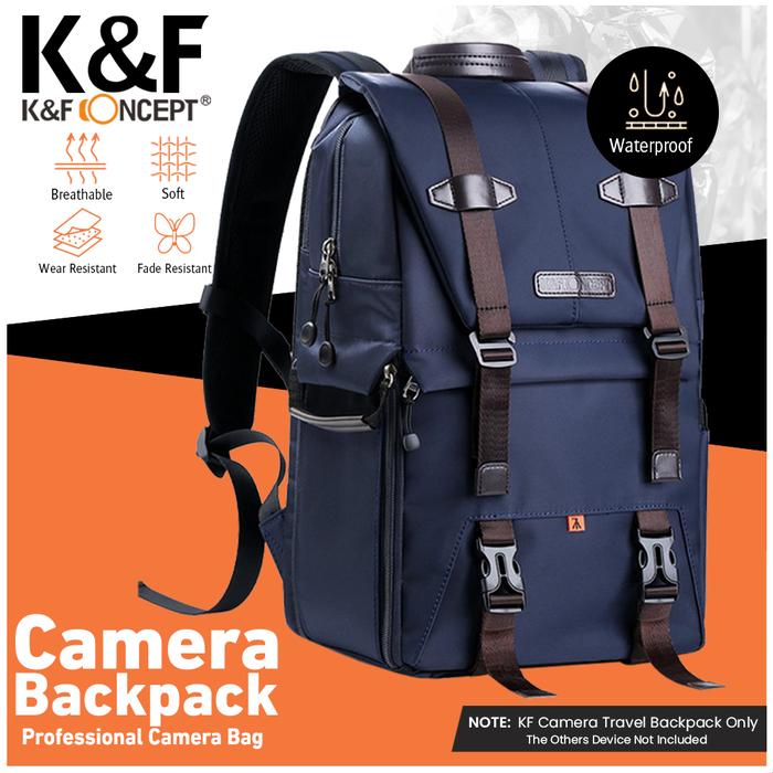 Ransel Waterproof Camera Bag For Travel Knf Concept 20l Tas