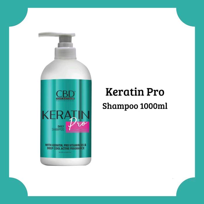 Gambar CBD profesional keratin pro daily shampoo 1000ml - Shampoo dari Sony Salon Pare undefined Tokopedia