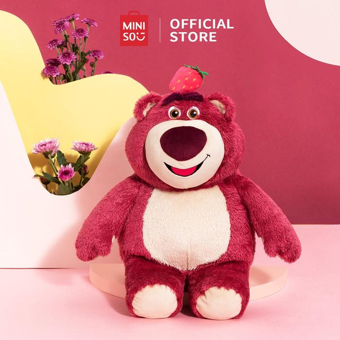 Gambar MINISO Boneka Seri TOY Story Lotso Bear Strawberry Plush Toy Boneka Lucu Mainan Boneka Kado Ulang Tahun dari Miniso Toy ID undefined Tokopedia