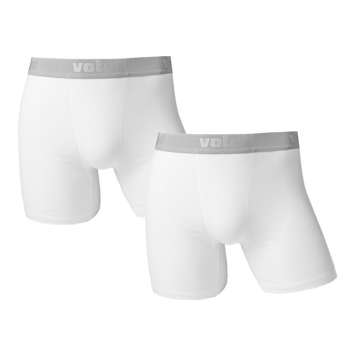 Gambar [BUNDLING] VOTED Celana Dalam Boxer Brief Staple Eco-Friendly Lyocell Tencel Bundling - Nyaman dan Bernapas Optimal - 2 SET WHITE, S dari Voted Official undefined Tokopedia