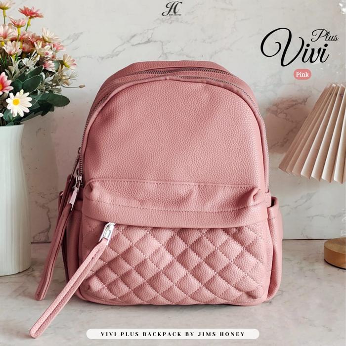 Gambar JIMS HONEY TAS WANITA VIVI PLUS BACKPACK - PINK dari JIMS HONEY PATI JATENG undefined Tokopedia