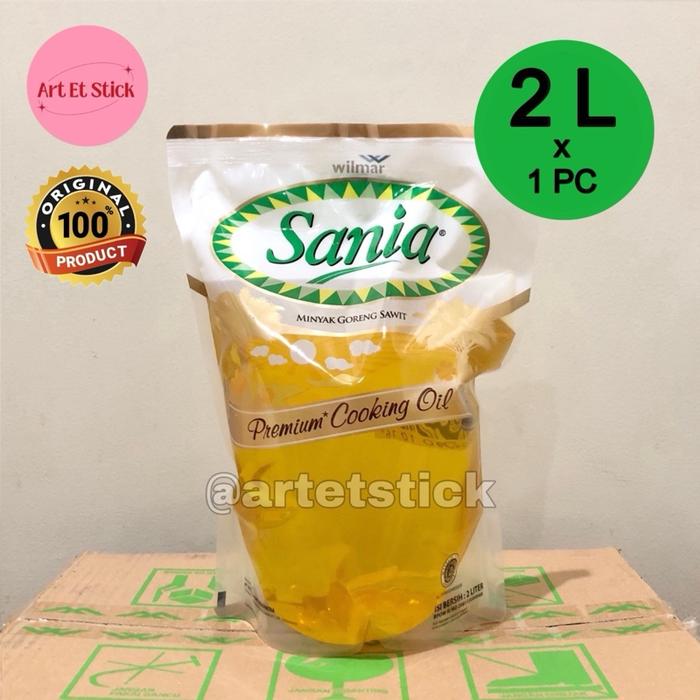 Gambar Minyak Goreng Sania 2 Liter Kemasan Pouch dari ART ET STICK undefined Tokopedia
