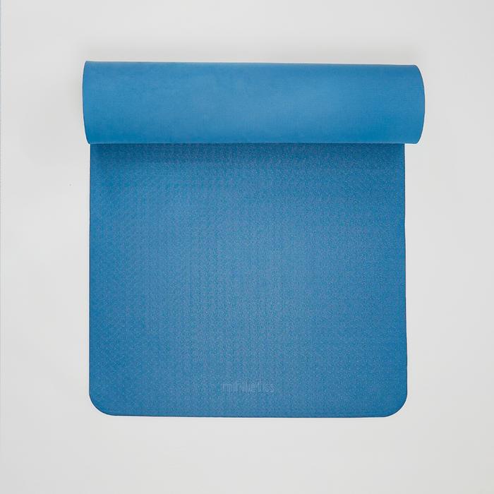 Gambar miniletics Dynamic Reversible Workout Yoga Mat - Midnight Blue dari miniletics undefined Tokopedia