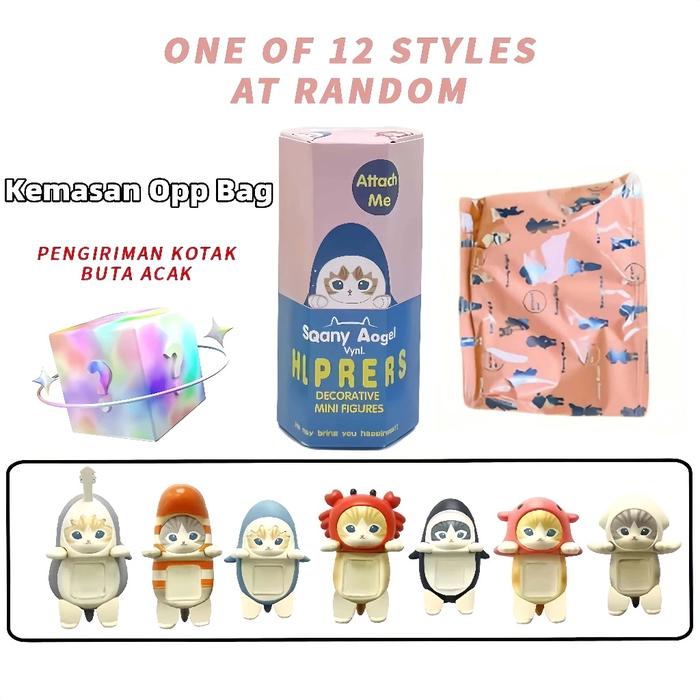 Gambar Figure Blind Box Hippers Mofusand Sonny Angel Kucing Hiu sonny angel lucu banget Hampers - MOFUSAND 1PCS Random dari MOLLY Perawatan Melati undefined Tokopedia