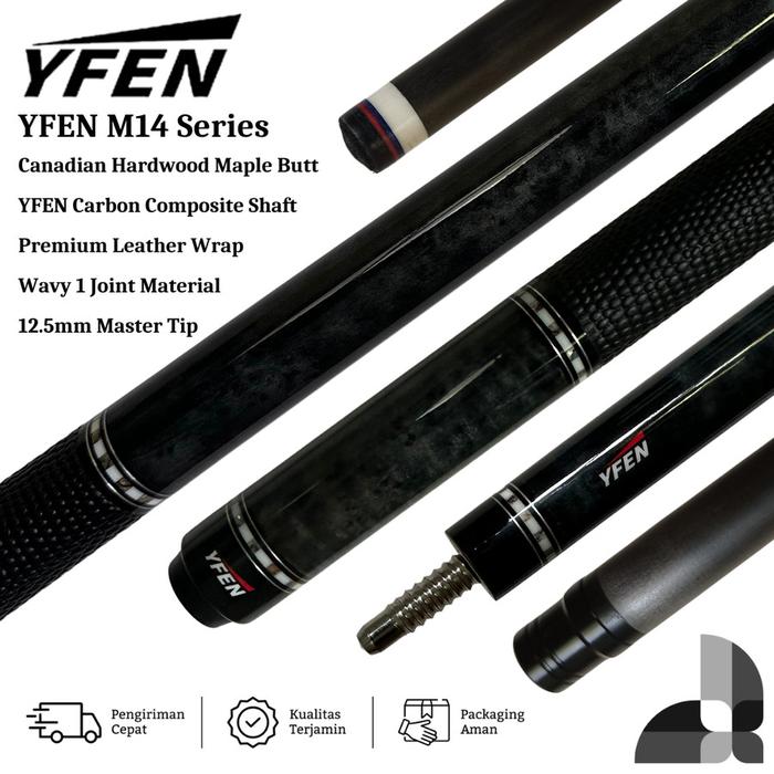 Gambar YFEN M Series M-Series Carbon Shaft Cue | Stick Billiard Premium Low Deflection - Ryto BL - M10 dari Ryto Billiard undefined Tokopedia