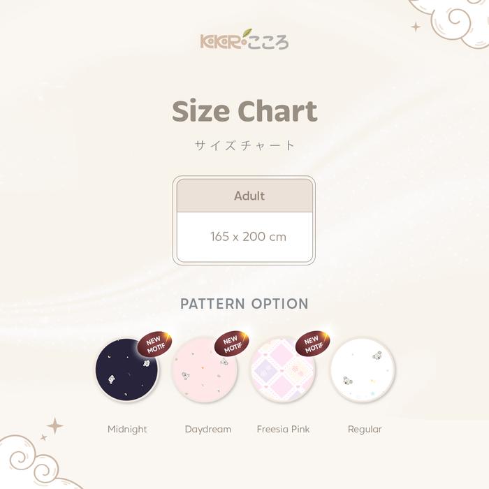 Gambar KOKORO STORY Quilt Blanket Bed Cover / Selimut Dingin Dewasa Tebal Bedcover Cooling Blanket Motif Karakter Halus Lembut Bahan Tencel - Adult, Regular dari Kokoro Story undefined Tokopedia