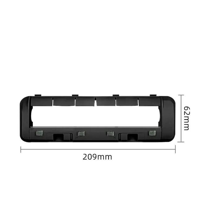 Gambar Dreame S10, S10 Pro, W10S, L10S Ultra, L10S Pro, X30 Ultra, X40 Master, E30  Main Brush Cover (Penutup Sikat Utama) Pengganti Warna Hitam dari MMSamosir undefined Tokopedia