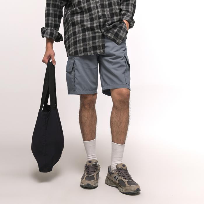 Gambar Celana Pendek Cargo JB Ripstop Grey Pria Stretch Non-Melar - Grey, S dari JB Stay Classy undefined Tokopedia