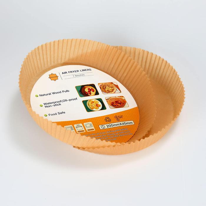 Gambar Kertas Alas Air Fryer 20CM Anti Minyak & Food Grade Tahan Panas 50PCS Bahan Pulp Aman Sehat untuk Memasak - BULAT (50PCS) dari YILIN OFFICE STORE Kab. Tangerang Tokopedia
