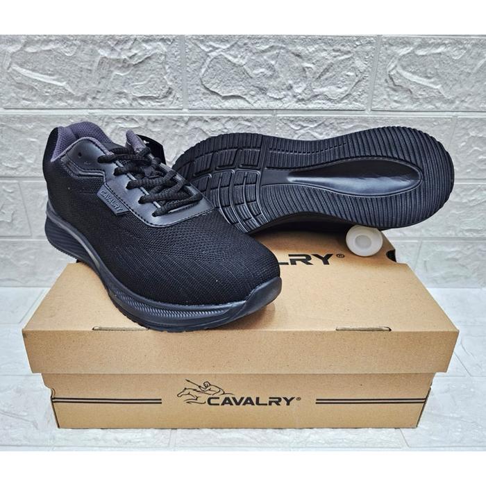 Gambar CAVALRY BACKRAIN - Sepatu Sekolah/ Sneakers Unisex - Hitam/Hitam, 39 dari Diego NaheKU Shoes & Bag undefined Tokopedia