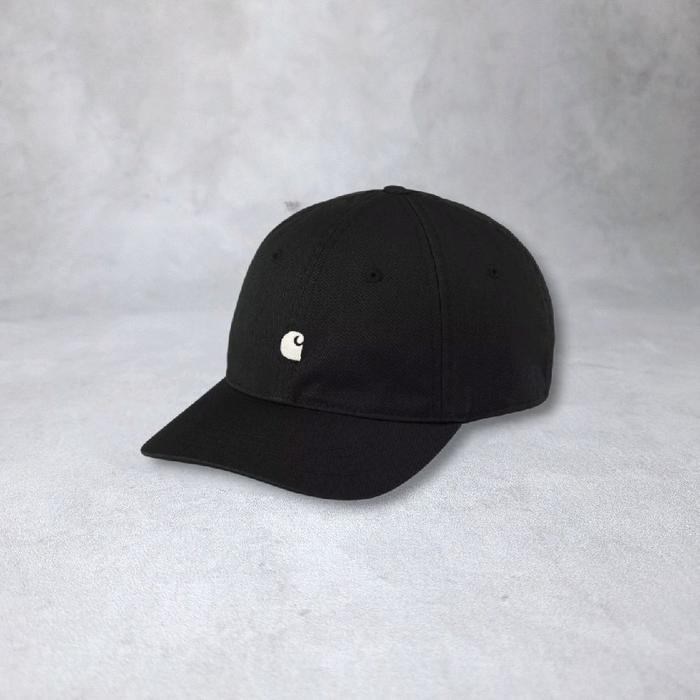 Gambar Carhartt WIP Madison Logo Cap Black White Original dari OFLEGIT undefined Tokopedia