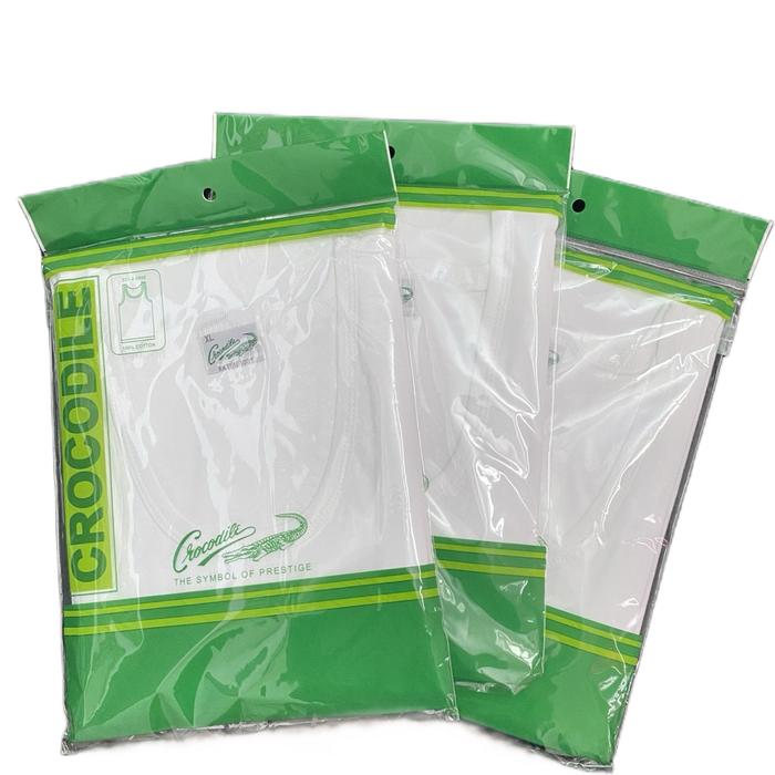 Gambar SINGLET CROCODILE POLOS PUTIH 808, Katun Lembut, Nyaman Pria kaos  dalam - S dari Hasanahstoreid undefined Tokopedia