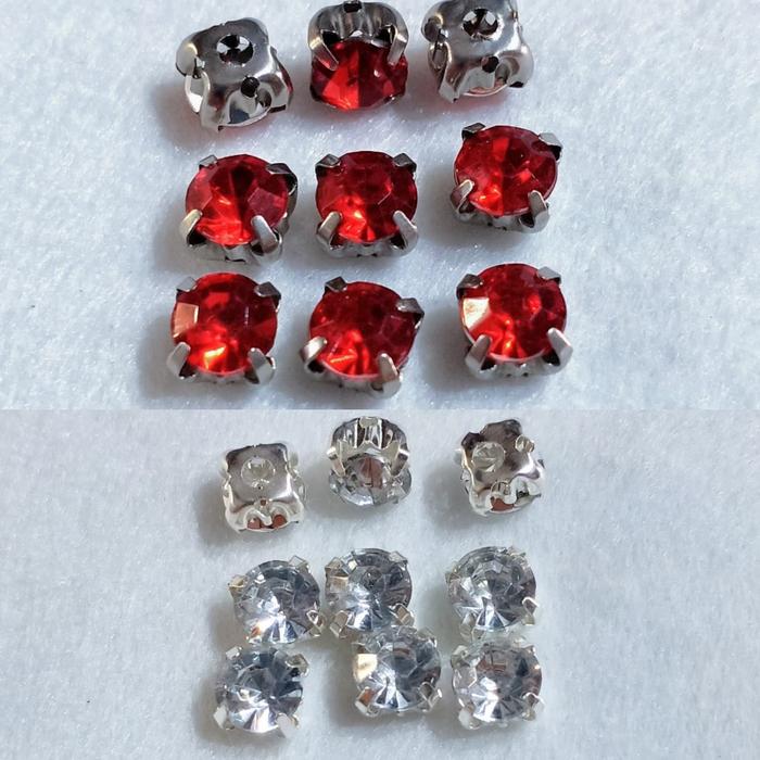 Gambar Diamond Cangkang Grade A - 6mm-36 PCS (kode 4344) dari rajabross undefined Tokopedia