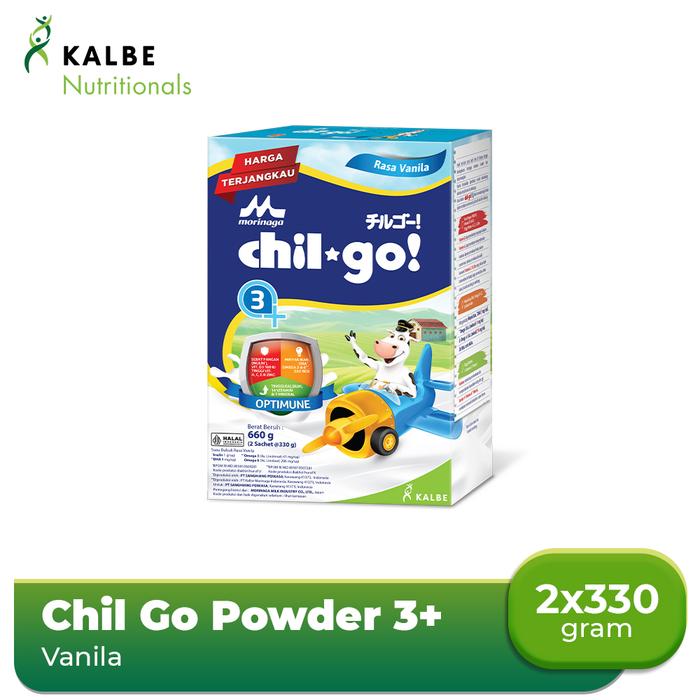Gambar Chilgo Powder 3+ Vanilla 2x330gr dari Kalbe Nutritionals Shop undefined Tokopedia