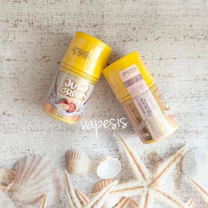 Gambar Juta Cream Banana Strawberry Cream Creamy 60Ml - 3mg dari Heaven 'ID undefined Tokopedia