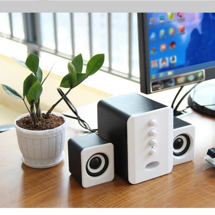 Gambar Speaker Salon Stereo Aktif Subwoofer USB Power HIFI Hd Full Bass 2.1 - Spiker Karaoke Multimedia Portabel Active Super Extra Bas Subwofer Pengeras Suara Jack Audio Alat Pemutar Musik Lagu MP3 Speker Mini Box Portable Suara Keras Jos Mantap - Black/Hitam dari itpro.207 undefined Tokopedia