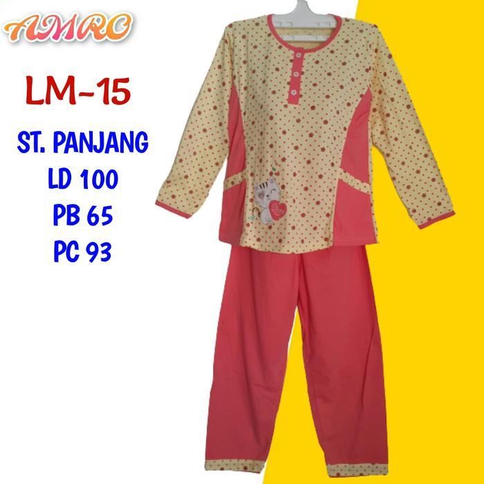 Gambar PREMIUM Baju Tidur Lengan Panjang Amro dari To The Bone Store undefined Tokopedia