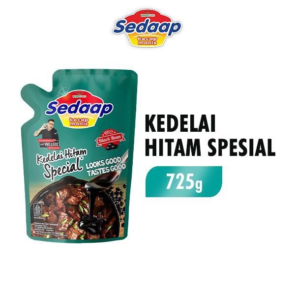 Gambar Sedaap Kecap Manis Kedelai Hitam Pch 725g [FREE] Piring Keramik 8 Inch Wings dari Wings Indonesia undefined Tokopedia