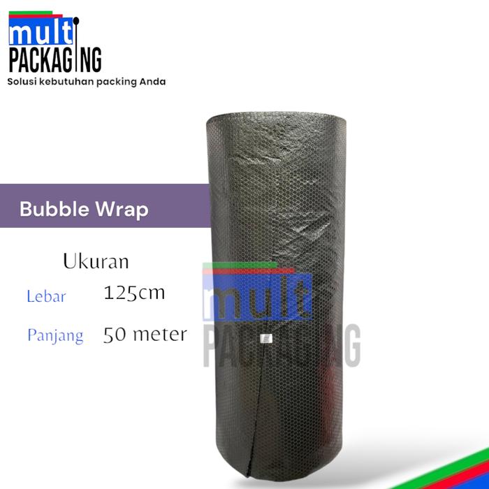 Gambar Bubble Wrap 125cm x 50meter Non Core khusus kurir Instant - Bening, 2.4kg dari Multi Packaging undefined 4 Tokopedia