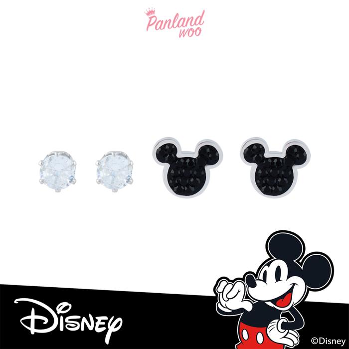 Gambar Panlandwoo - Mickey & Minnie Mouse Collection - Anting Set Titanium Wanita Merritt - Silver dari Panlandwoo undefined Tokopedia