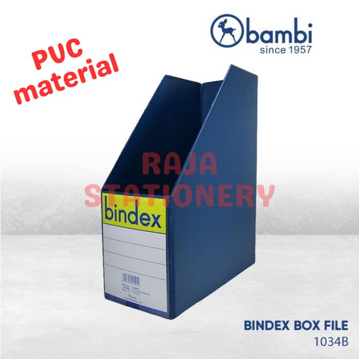 Promo Bindex Box File By Bambi Folio F4 Magazine File PVC 11.5cm ...