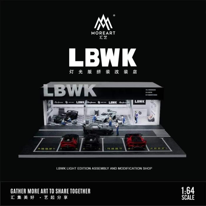 Gambar Terbaru Moreart More Art 1:64 Lbwk Modification Shop Model Diorama Diecast With Led Light - Random dari KiddyPlay undefined Tokopedia