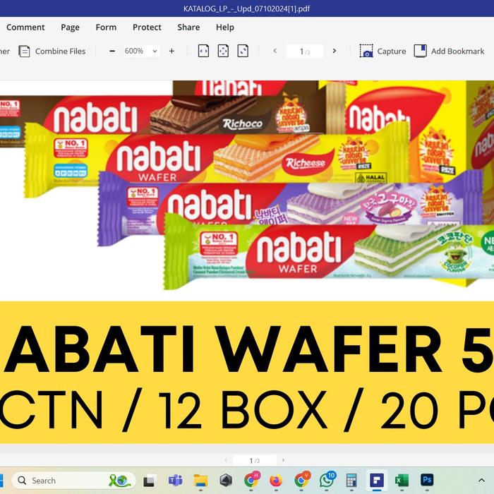 Gambar WAFER RICHEESE NABATI 500 / 1K / 2K / 5K / COATED 2K / COATED 1K / MAXI ANEKA RASA DAN VARIAN - WAF500 COK20PC dari HAPPY BELLY MART undefined Tokopedia