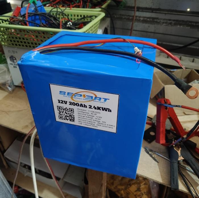Premium Battery Lithium Lifepo4 12V 25Ah 27Ah 50Ah 100Ah 200Ah Include BMS Best Performance Powerbank Baterai - 25Ah