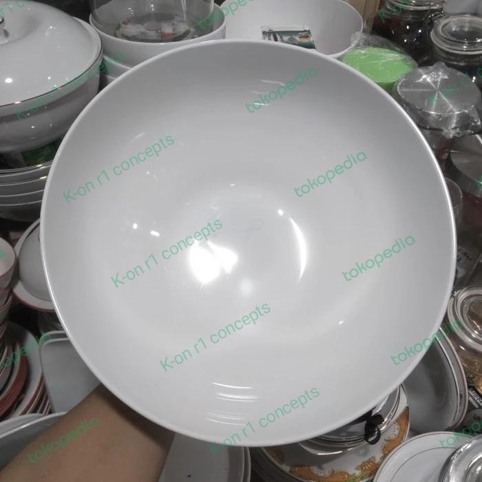 Gambar Mangkok Jumbo 11 Inch / Mangkok Saji Besar 28 Cm Keramik  Mangkok Jumb dari Toko SatuJaya undefined Tokopedia