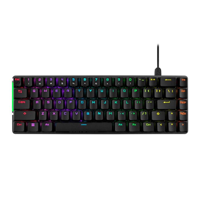 Asus ROG Falchion ACE 65% RGB Mechanical Gaming Keyboard - WHITE, NX BROWN