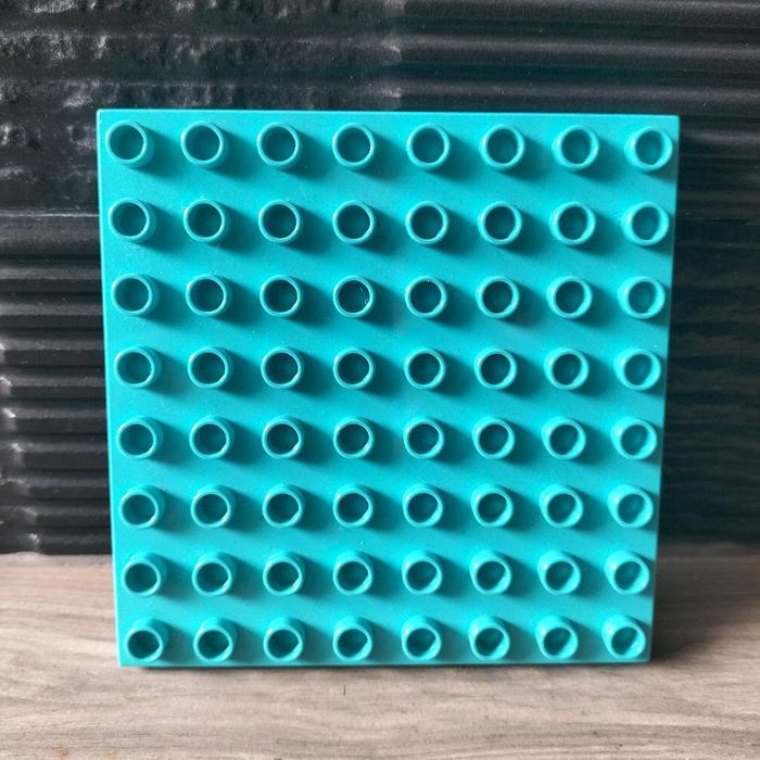 Gambar Baseplate Lego Duplo 8x8 - Pink dari Ziddan Toys Official undefined 4 Tokopedia